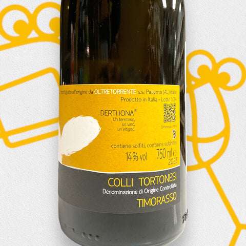 Oltretorrente 'Timorasso' 2023 Piedmont, Italy