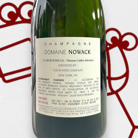 Domaine Nowack 'S.A.' Extra Brut NV Champagne, France