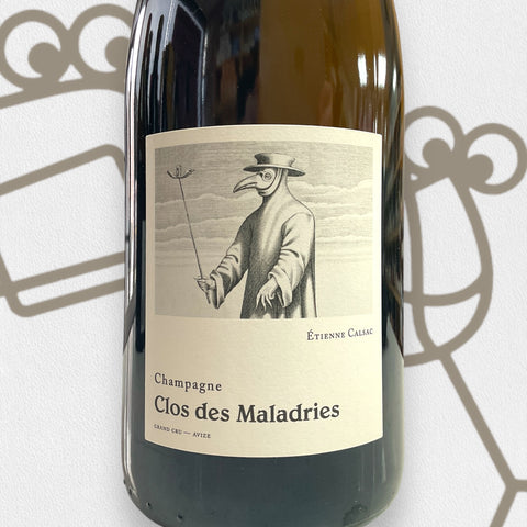 Etienne Calsac 'Clos des Maladries' Grand Cru Avize 2021 Champagne, France