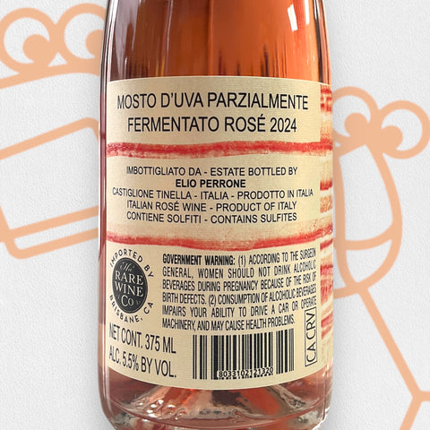 Elio Perrone 'Bigaro Rose' 2024 Piedmont, Italy 375ml