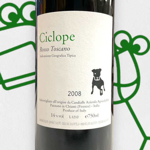 Candialle 'Ciclope Rosso Toscano' 2008 Tuscany, Italy