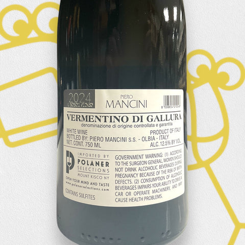 Piero Mancini Vermentino di Gallura 2024 Sardinia, Italy