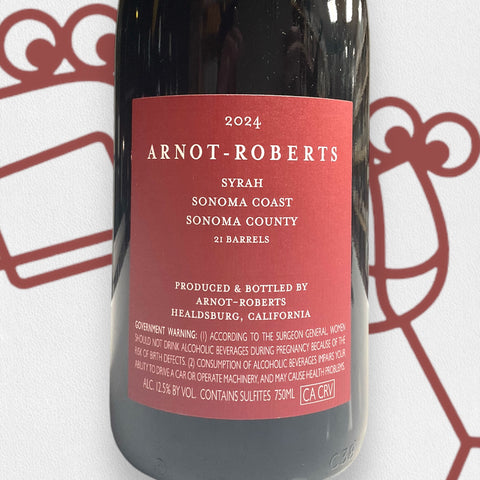 Arnot-Roberts Syrah 2024 California