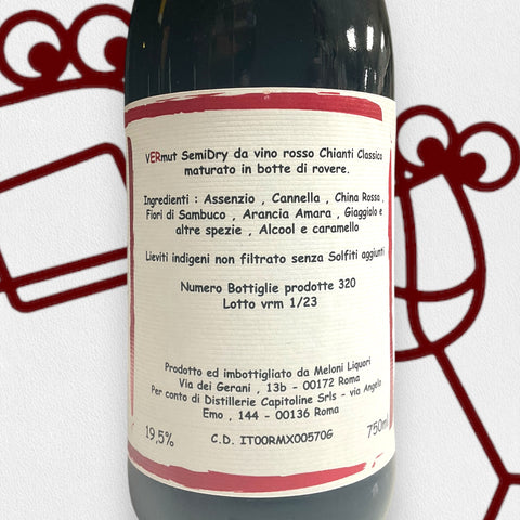 Distillerie Capitoline Vermut Rosso 750ml