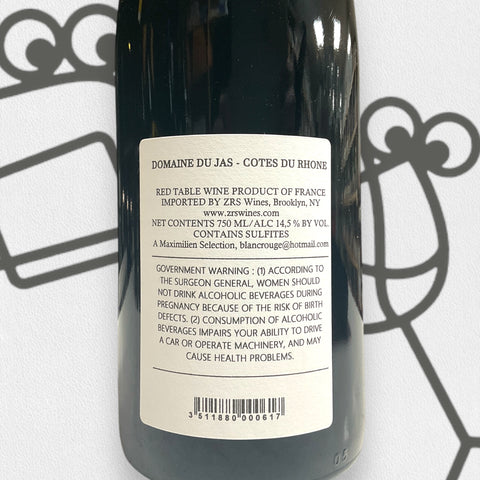 Domaine du Jas 'Cuvee Prestige' Cotes du Rhone 2023 Rhone Valley, France