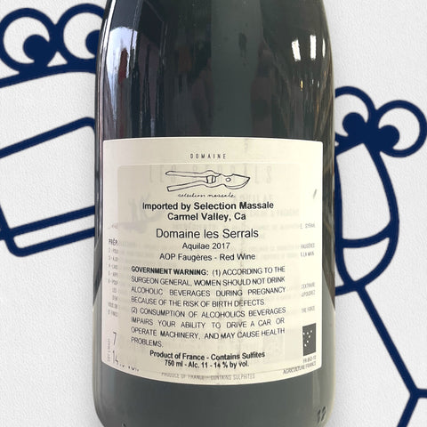 Domaine Les Serrals 'Aquilae' 2017 Languedoc, France - Williston Park Wines & Spirits