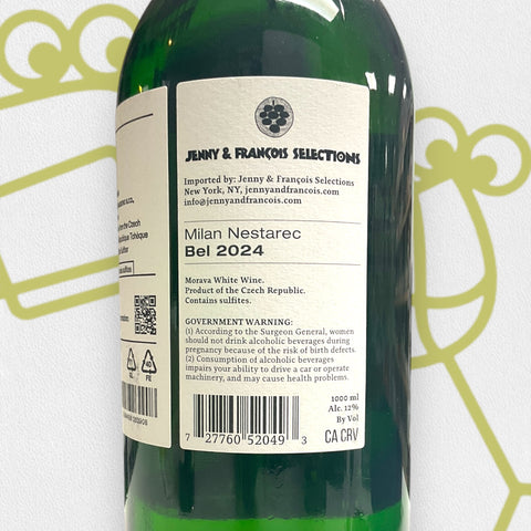 Milan Nestarec 'Bel' 2024 Moravia, Czech Republic - Williston Park Wines & Spirits