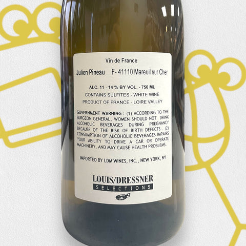 Julien Pineau 'Roche Blanche' 2023 Loire Valley, France - Williston Park Wines & Spirits