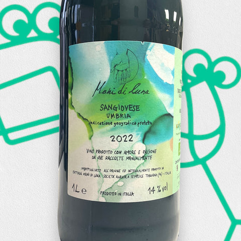 Mani di Luna Sangiovese 2022 Umbria, Italy 1L - Williston Park Wines & Spirits
