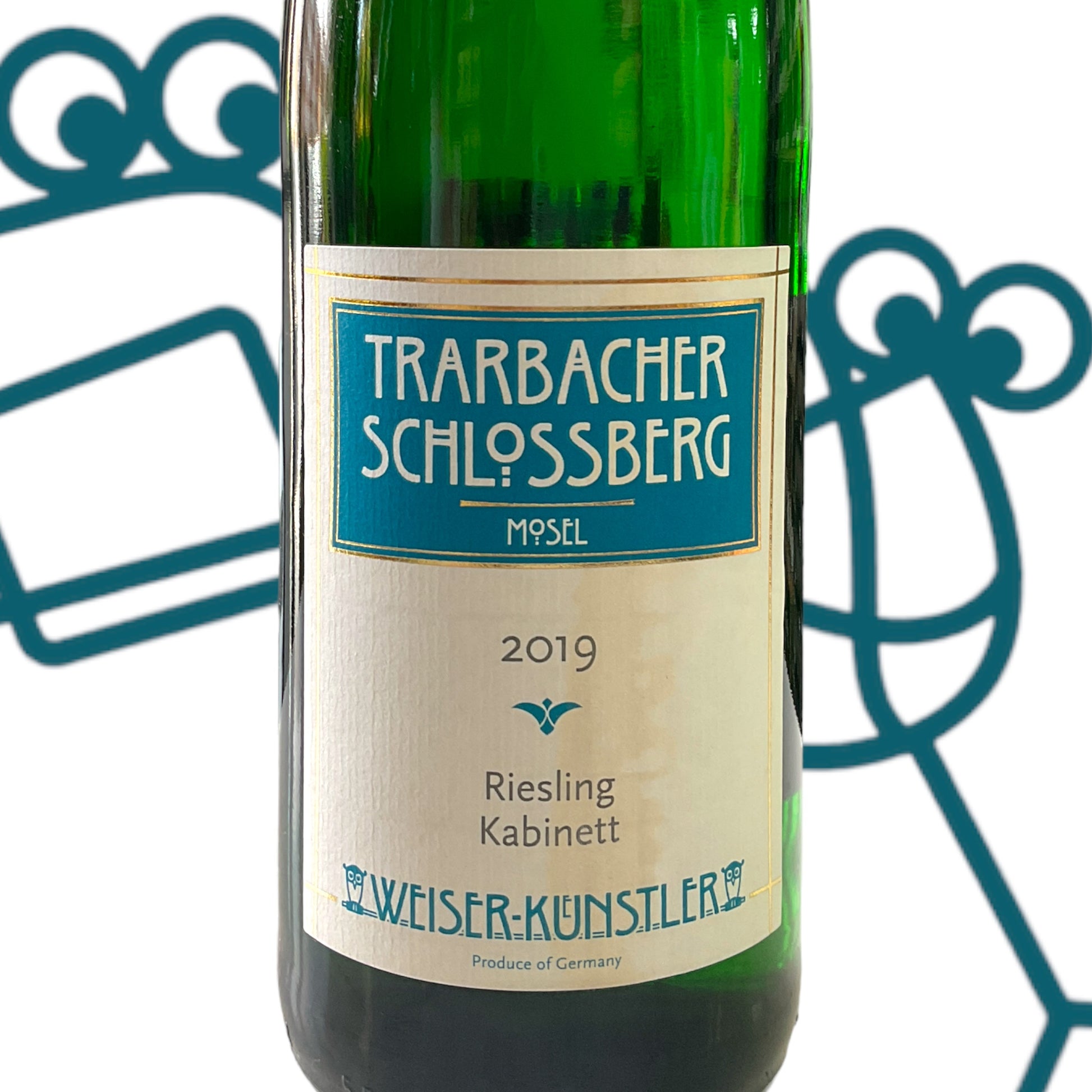 Weiser-Künstler 'Trarbacher Schlossberg Kabinett' 2019 Mosel, Germany - Williston Park Wines & Spirits