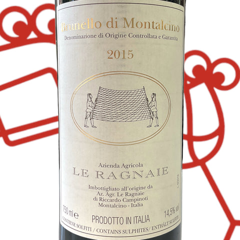 Le Ragnaie Brunello di Montalcino 2015 Tuscany, Italy - Williston Park Wines & Spirits