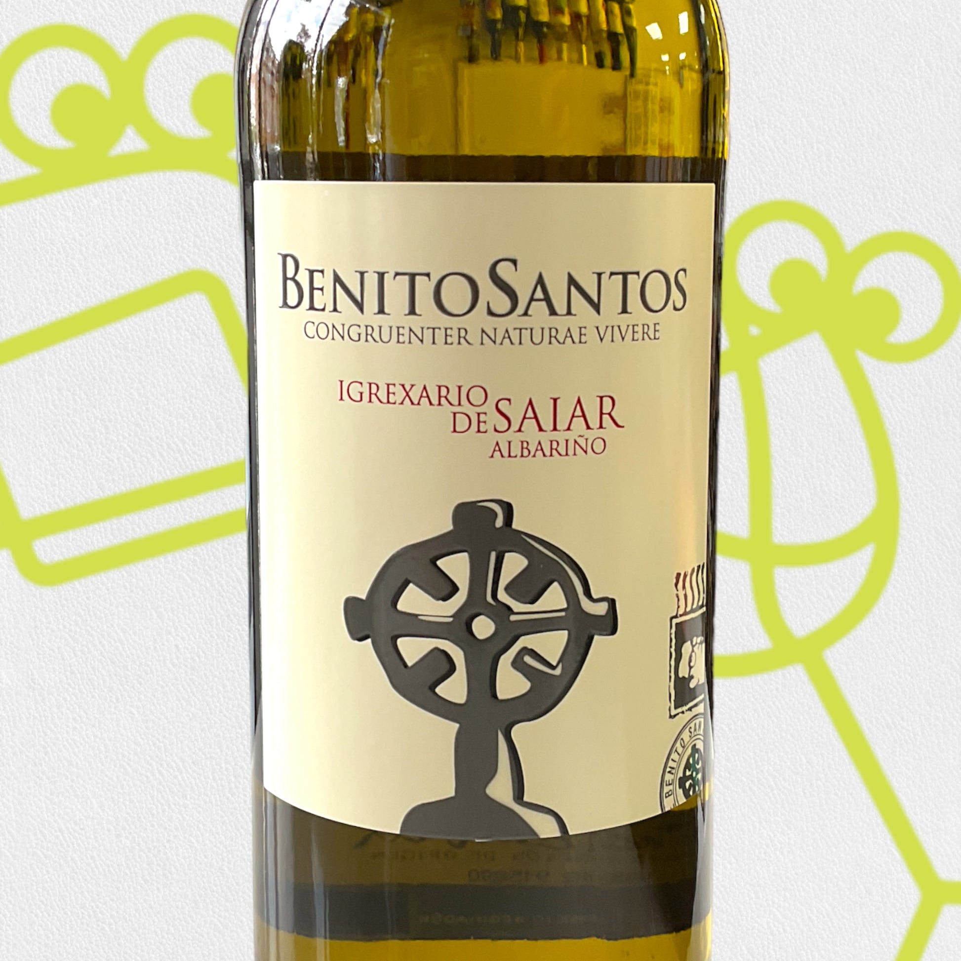 Benitos Santos 'Saiar' Albarino Galicia, Spain - Williston Park Wines & Spirits