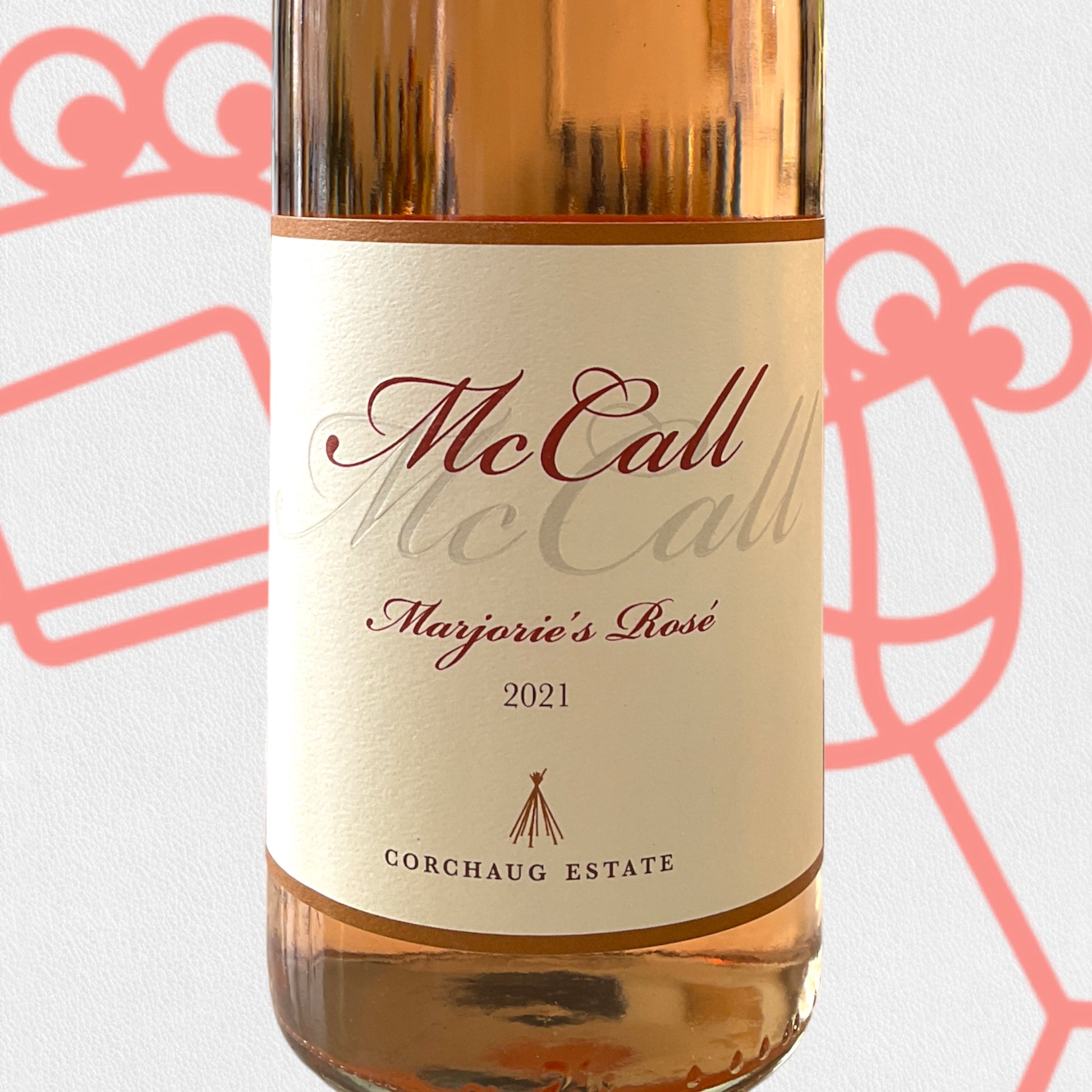 McCall 'Marjorie's Rosé' Long Island, New York - Williston Park Wines & Spirits