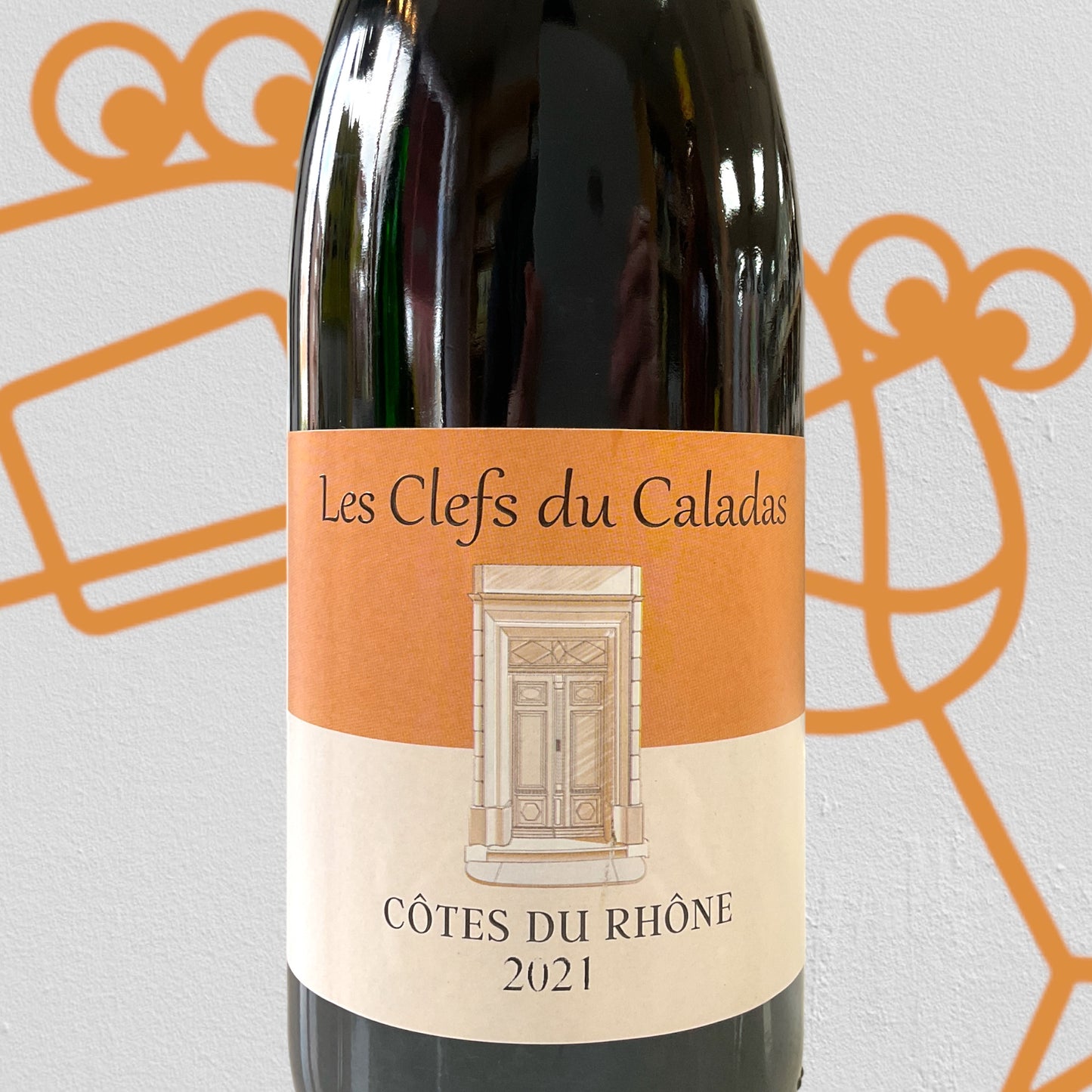 Clefs du Caladas Cotes du Rhone 2021 Rhone Valley, France - Williston Park Wines & Spirits