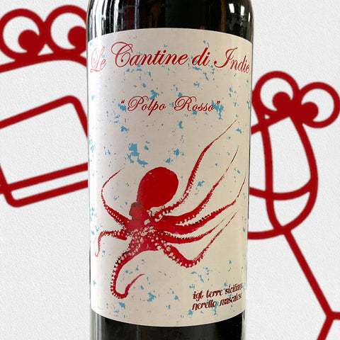 Cantine di Indie 'Polpo' Nerello Mascalese Sicily, Italy - Williston Park Wines & Spirits