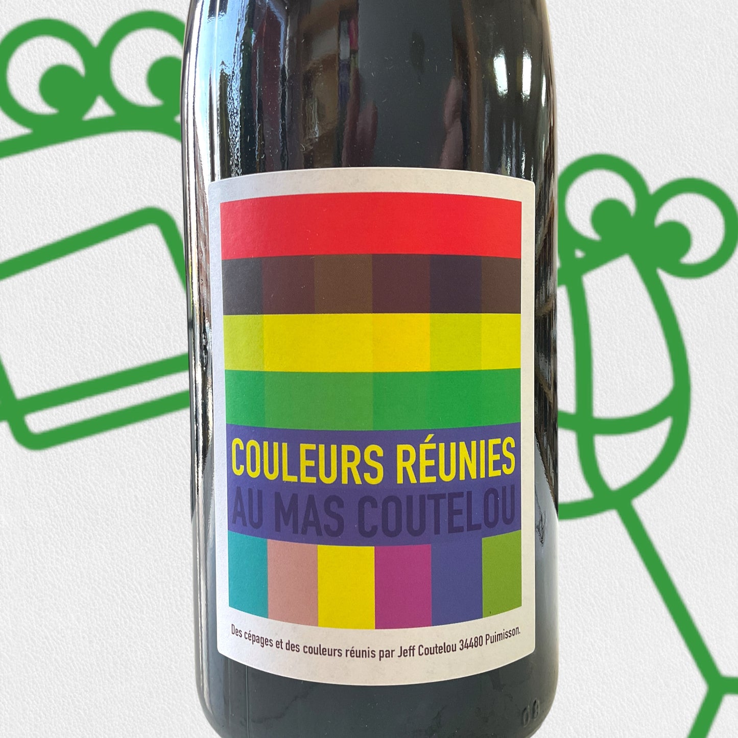 Mas Coutelou 'Couleurs Reunies' 2021 Languedoc, France - Williston Park Wines & Spirits
