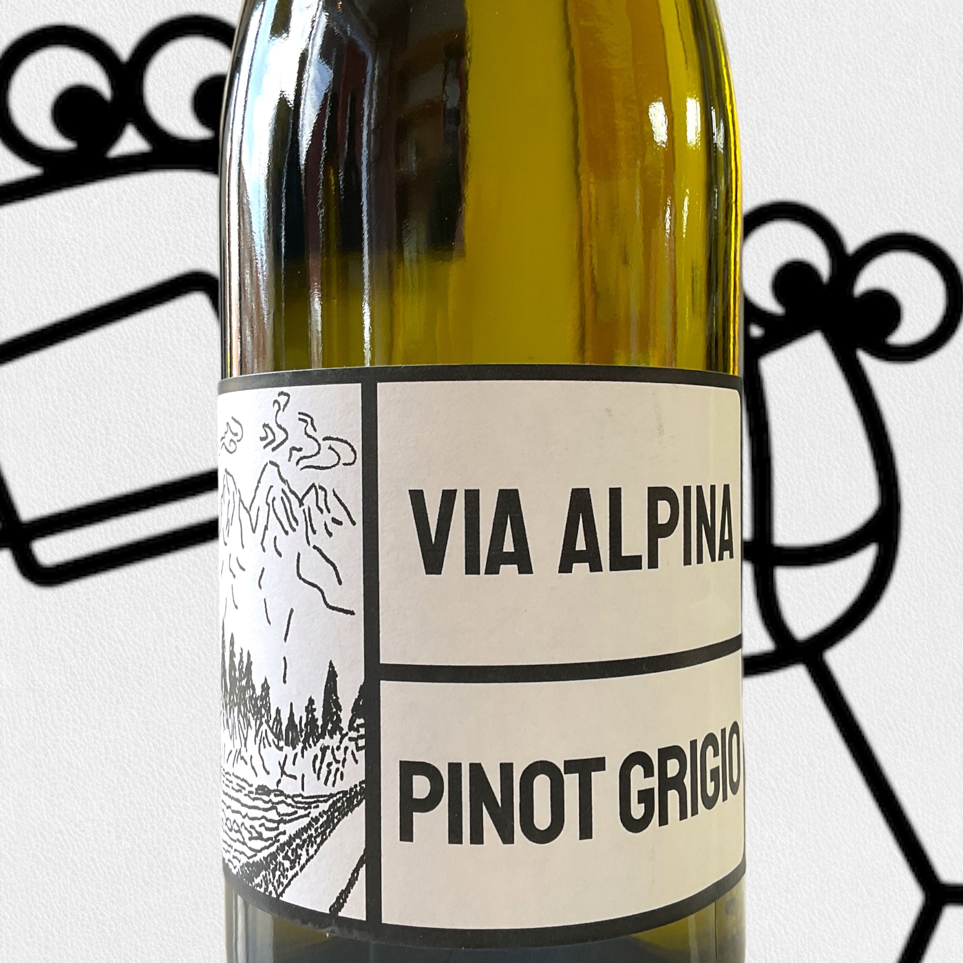 Via Alpina Pinot Grigio 2022 Friuli, Italy - Williston Park Wines & Spirits