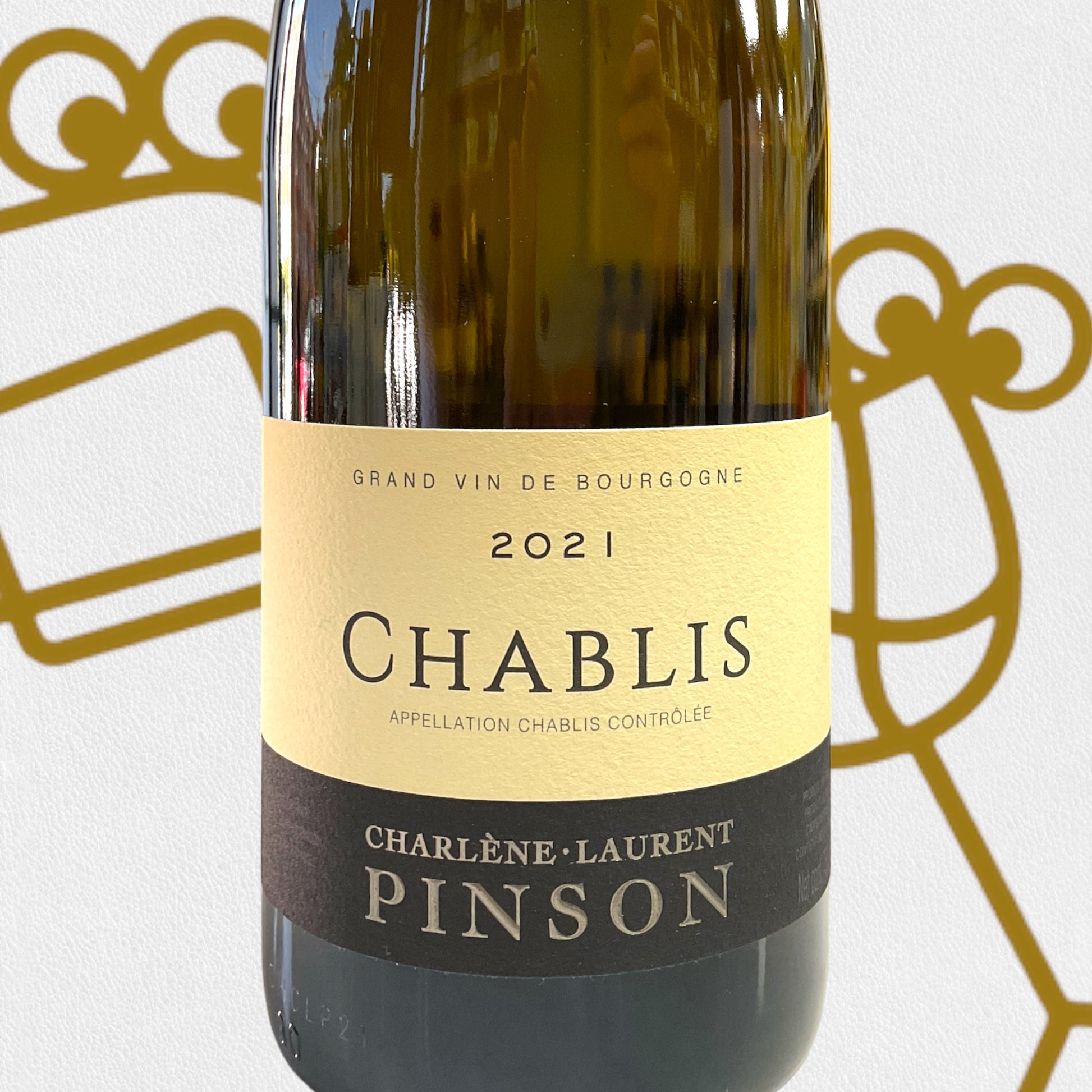 Charlene et Laurent Pinson Chablis 2021 Burgundy, France - Williston Park Wines & Spirits