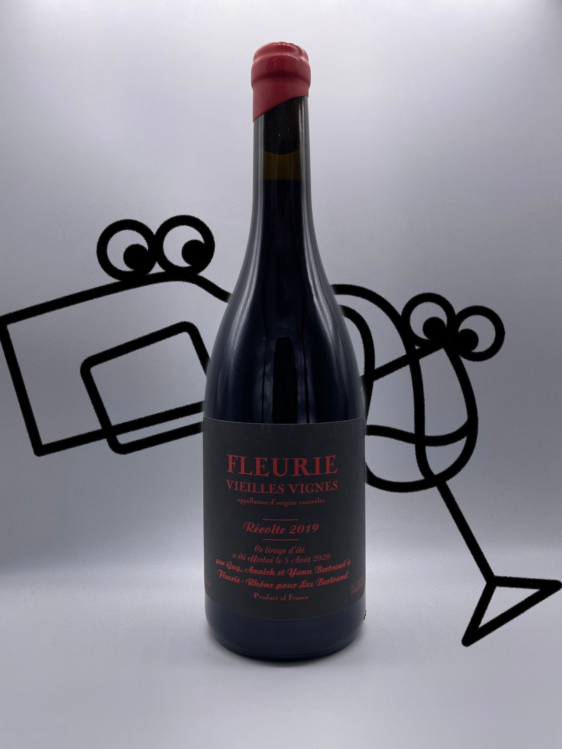 Yann Bertrand Fleurie 'Vielles Vignes' 2019 Beaujolais, France Williston Park Wines