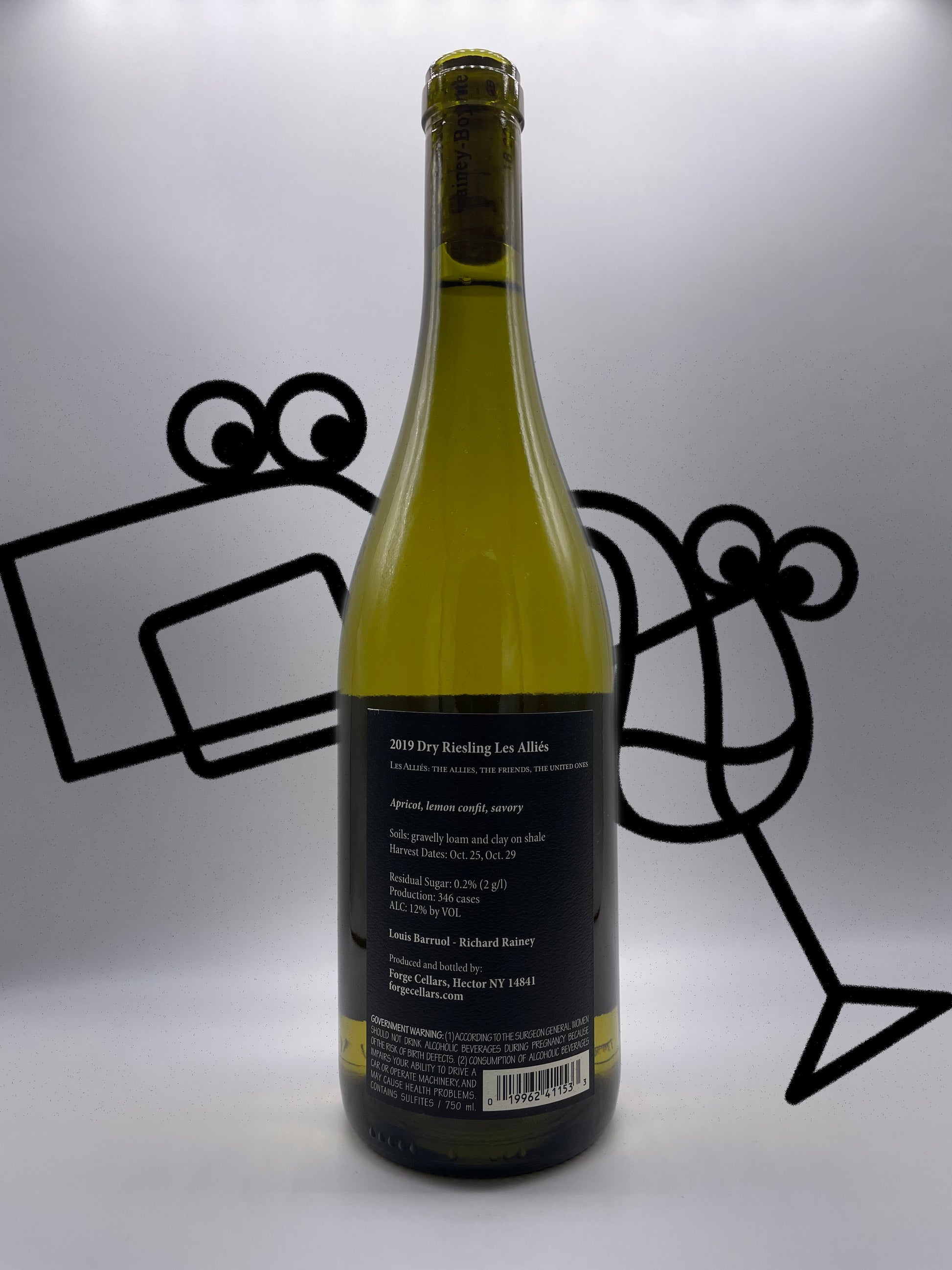 Forge Cellars Riesling 'Les Allies' - Williston Park Wines & Spirits