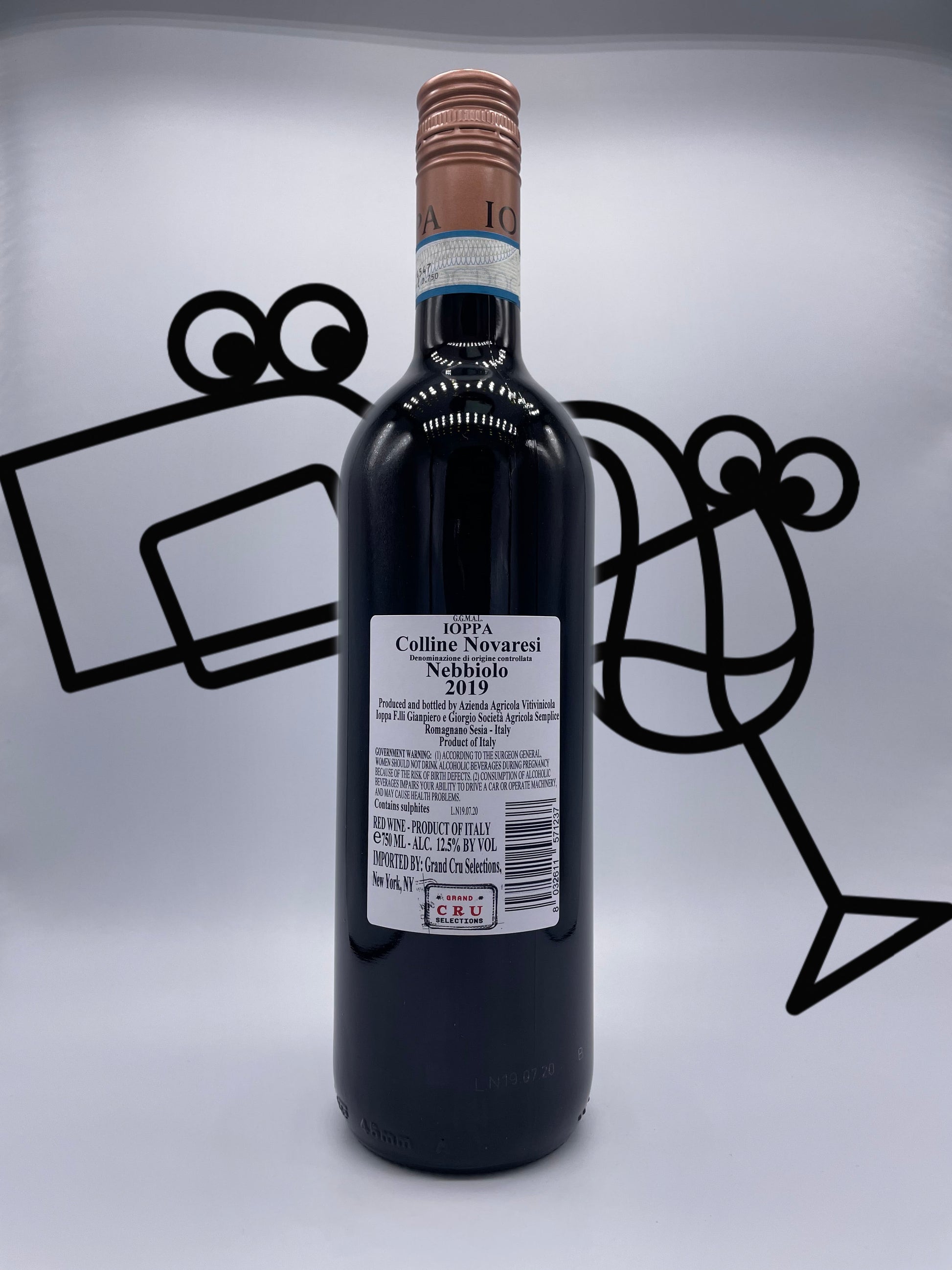 Ioppa 'Colline Novaresi' Nebbiolo 2021 Alto Piedmont, Italy - Williston Park Wines & Spirits