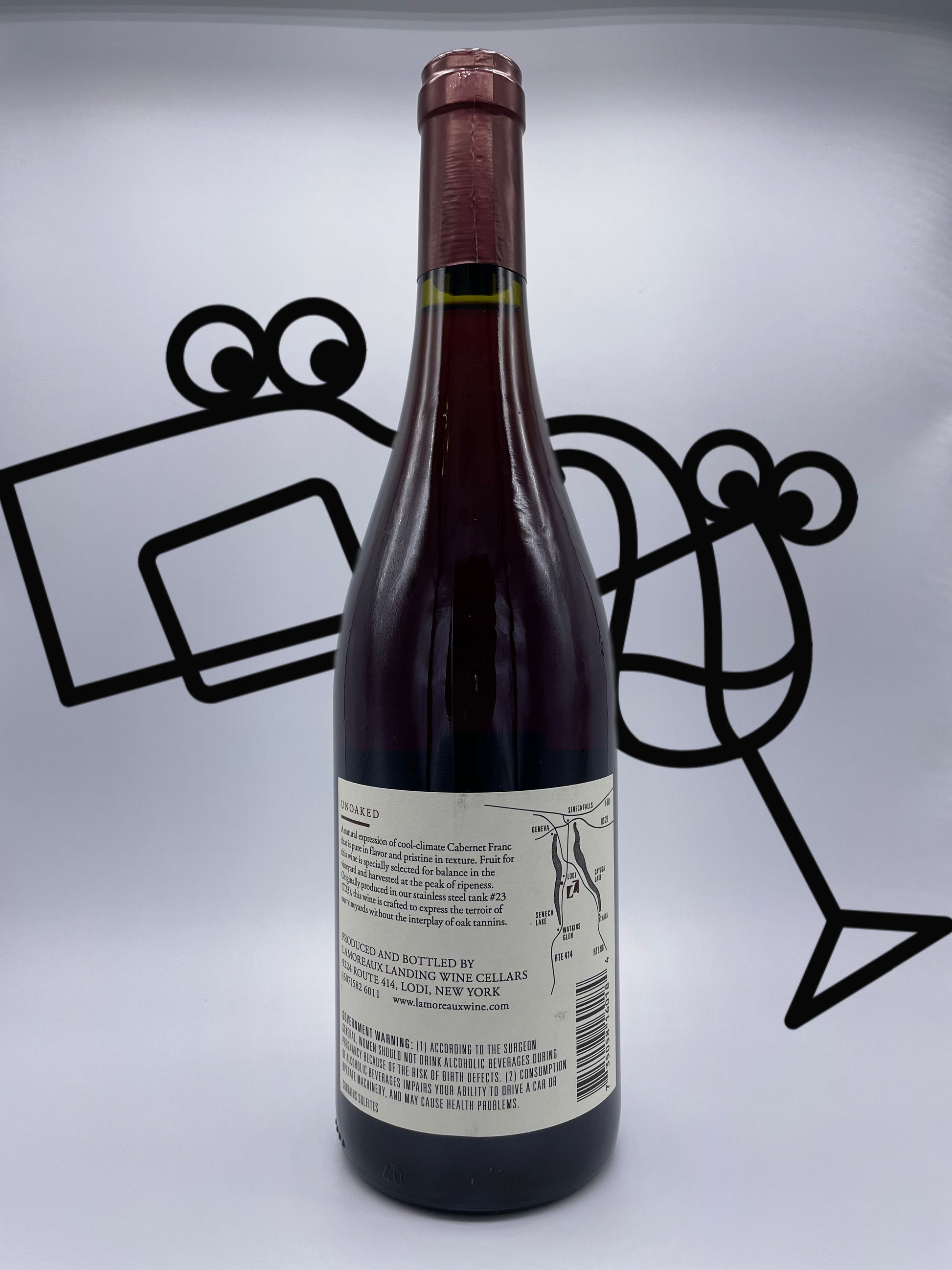 Lamoreaux Landing 'T23' Cabernet Franc 2018 750ml - Williston Park Wines & Spirits