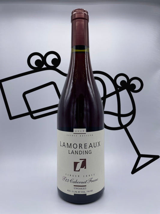 Lamoreauc Landing Cabernet Franc  T23 New York Williston Park Wines