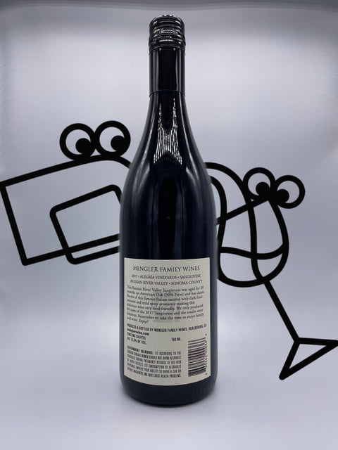 Mengler Sangiovese 2017 - Williston Park Wines & Spirits