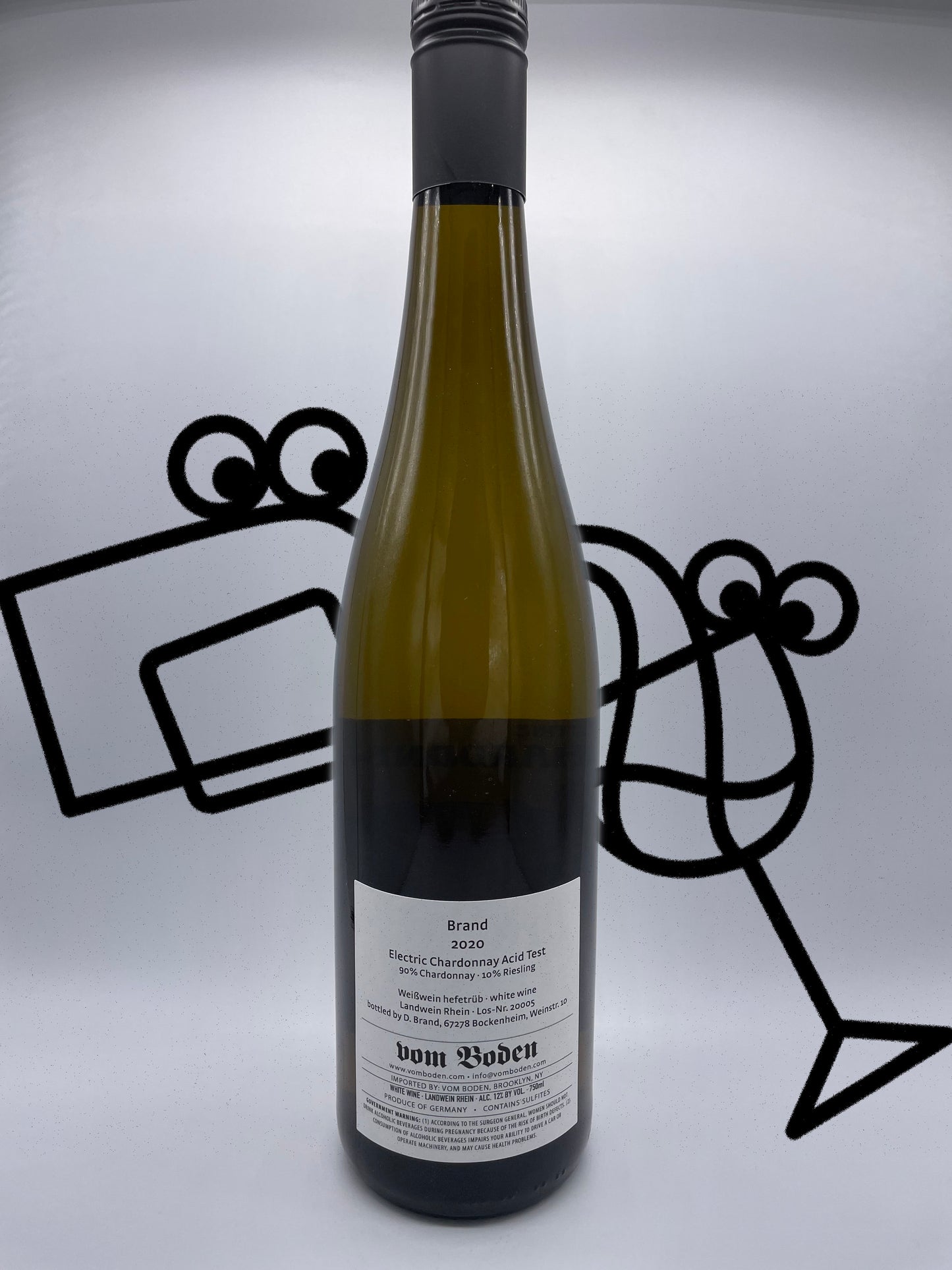 Brand 'Electric Acid Test' Chardonnay 2021 Pfalz, Germany - Williston Park Wines & Spirits