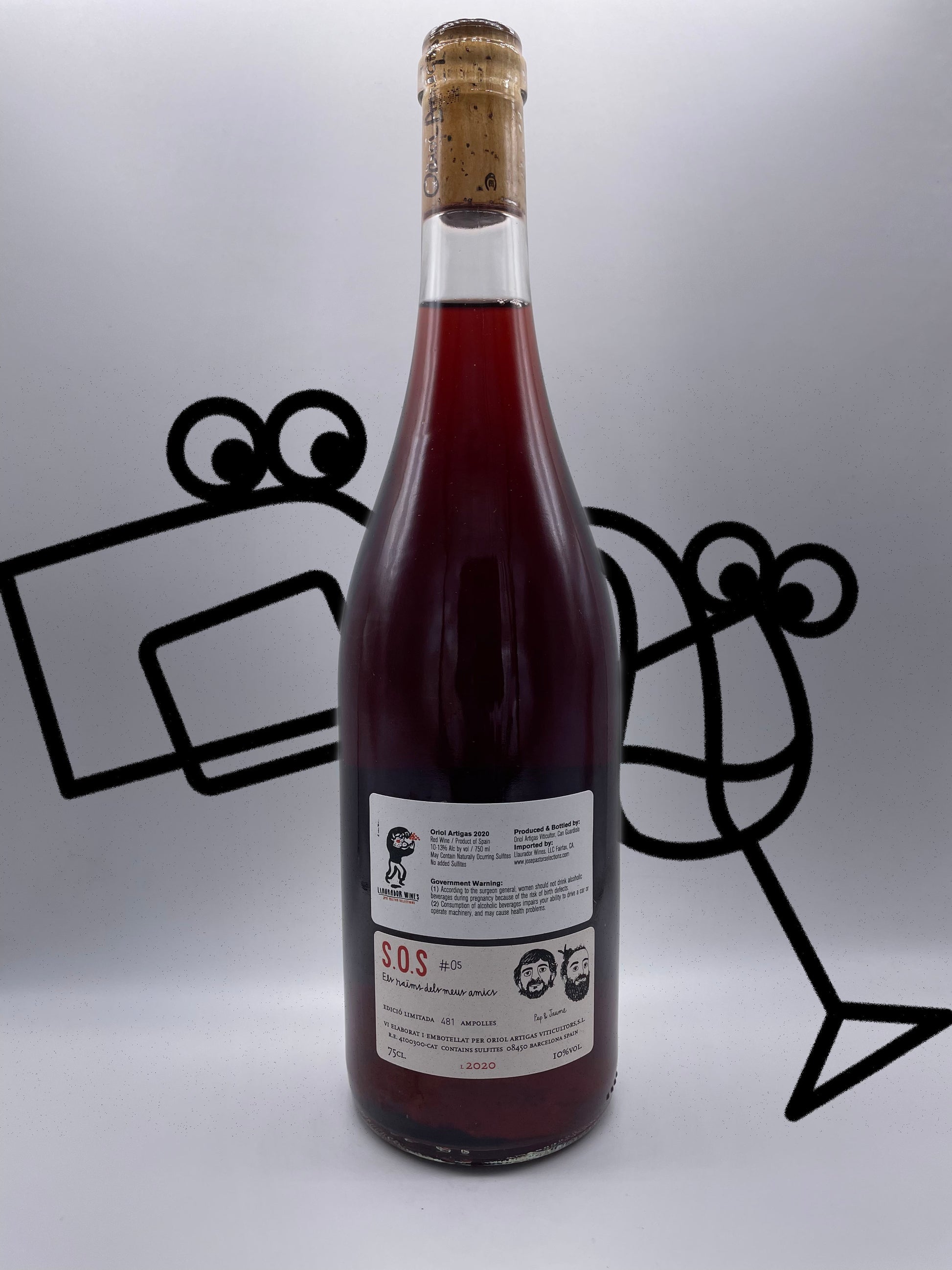 Oriol Artigas SOS#5 Soca Rel & Vi De Peus 2020 Catalonia, Spain - Williston Park Wines & Spirits