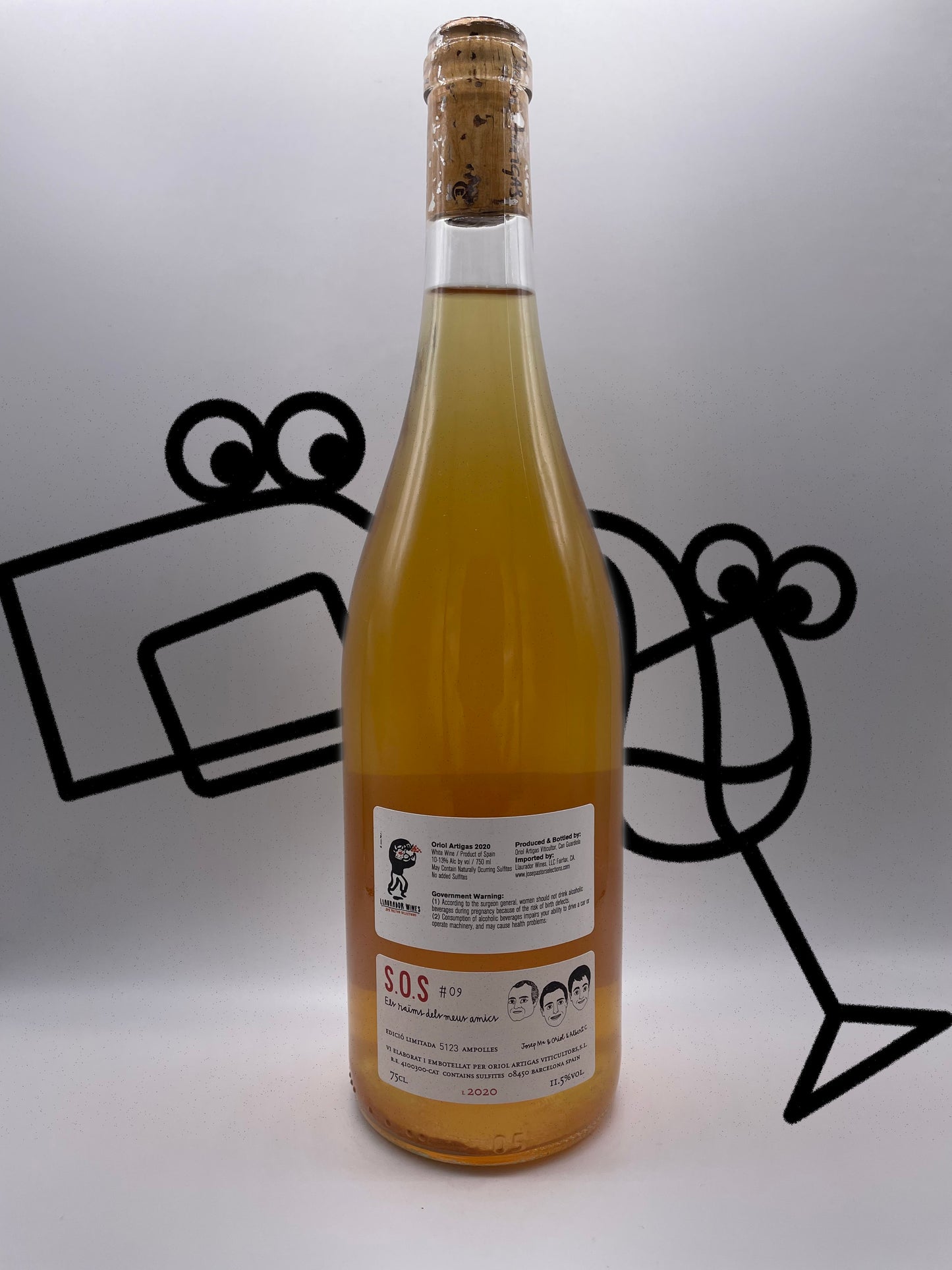 Oriol Artigas SOS#9 Succes Vinicola Blanc 2020 Catalonia, Spain - Williston Park Wines & Spirits