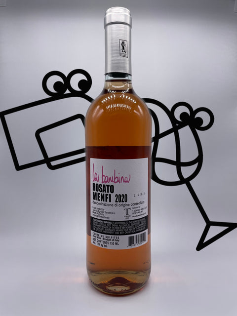 Cantine Barbera 'La Bambina' Nero d'Avola Rosato Sicily, Italy - Williston Park Wines & Spirits