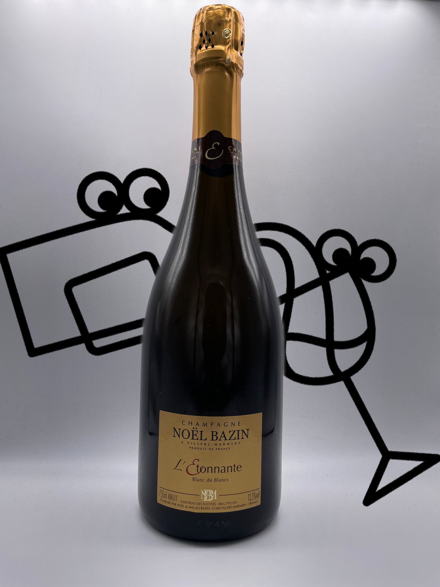 Noël Bazin Blanc de Blanc 'L'Etonnante' 2014 Williston Park Wines