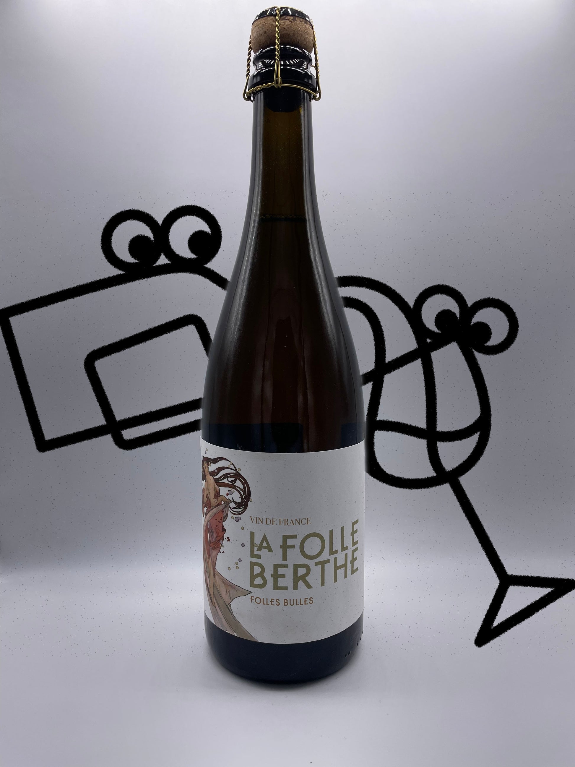 La Folle Berthe 'Les Folles Bulles' NV Loire Valley, France Williston Park Wines