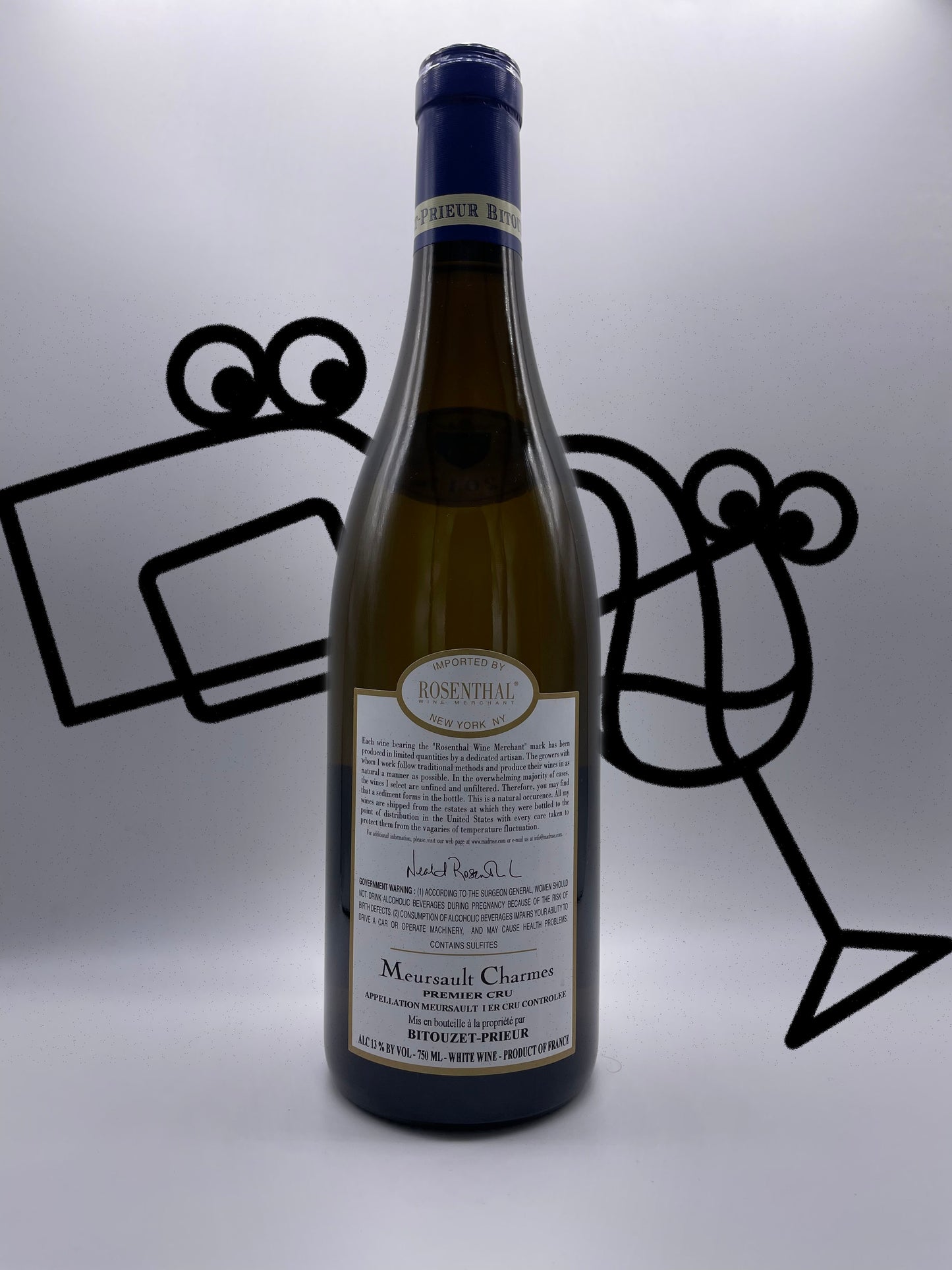 Bitouzet-Prieur Meursault 1er Cru 'Les Charmes' 2017 Burgundy, France - Williston Park Wines & Spirits
