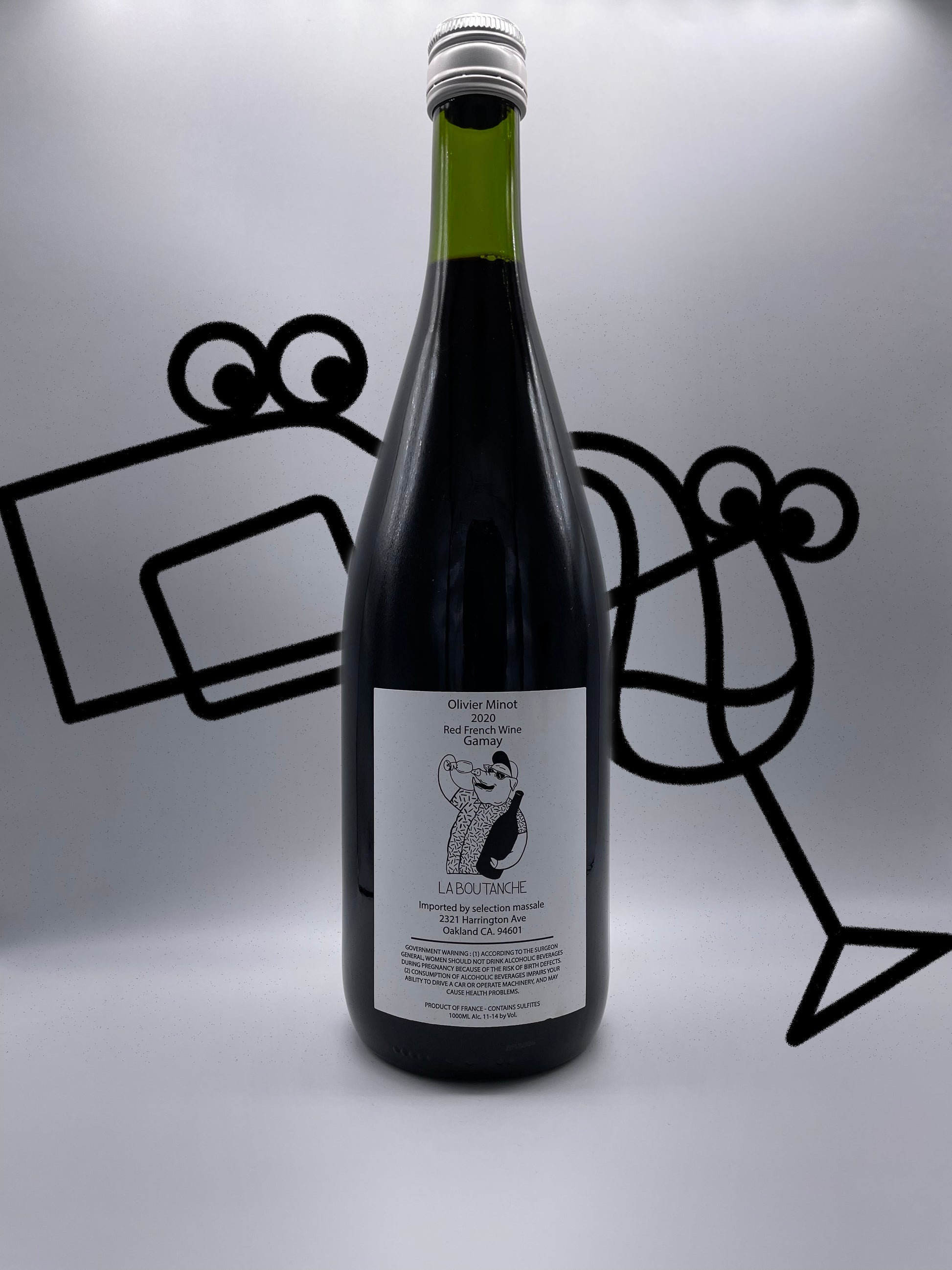 Olivier Minot 'La Boutanche' Gamay 2021 Loire Valley, France 1L - Williston Park Wines & Spirits