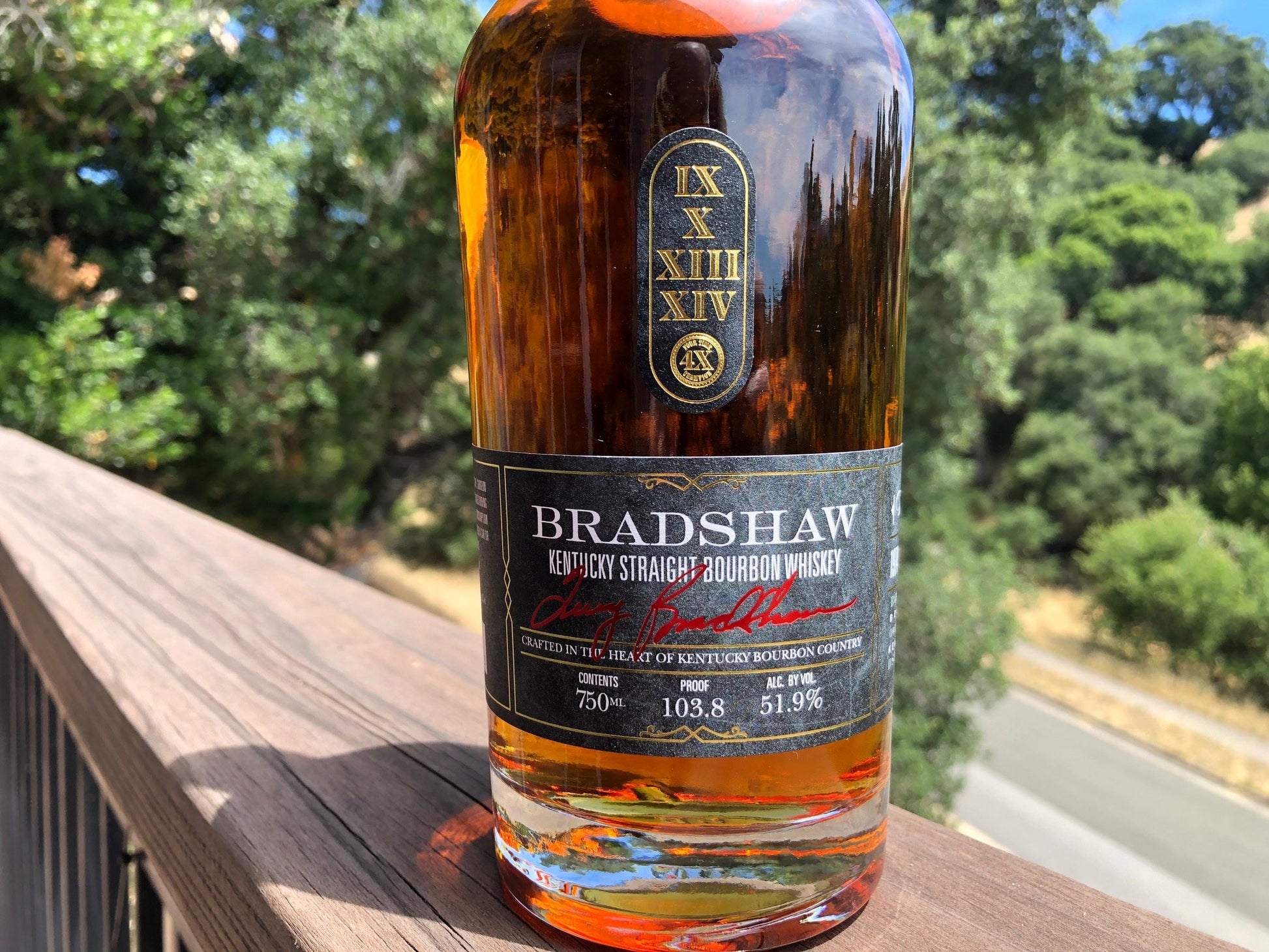 Bradshaw Kentucky Straight Bourbon Whiskey 750ml - Williston Park Wines & Spirits
