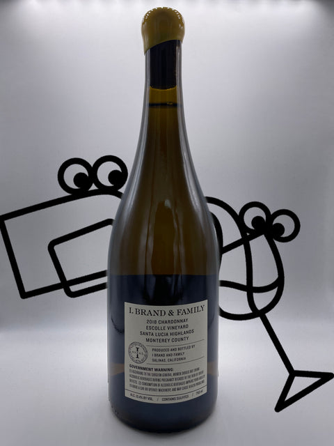 I. Brand & Family Chardonnay 'Escolle' 2018 Santa Lucia Highlands, California - Williston Park Wines & Spirits