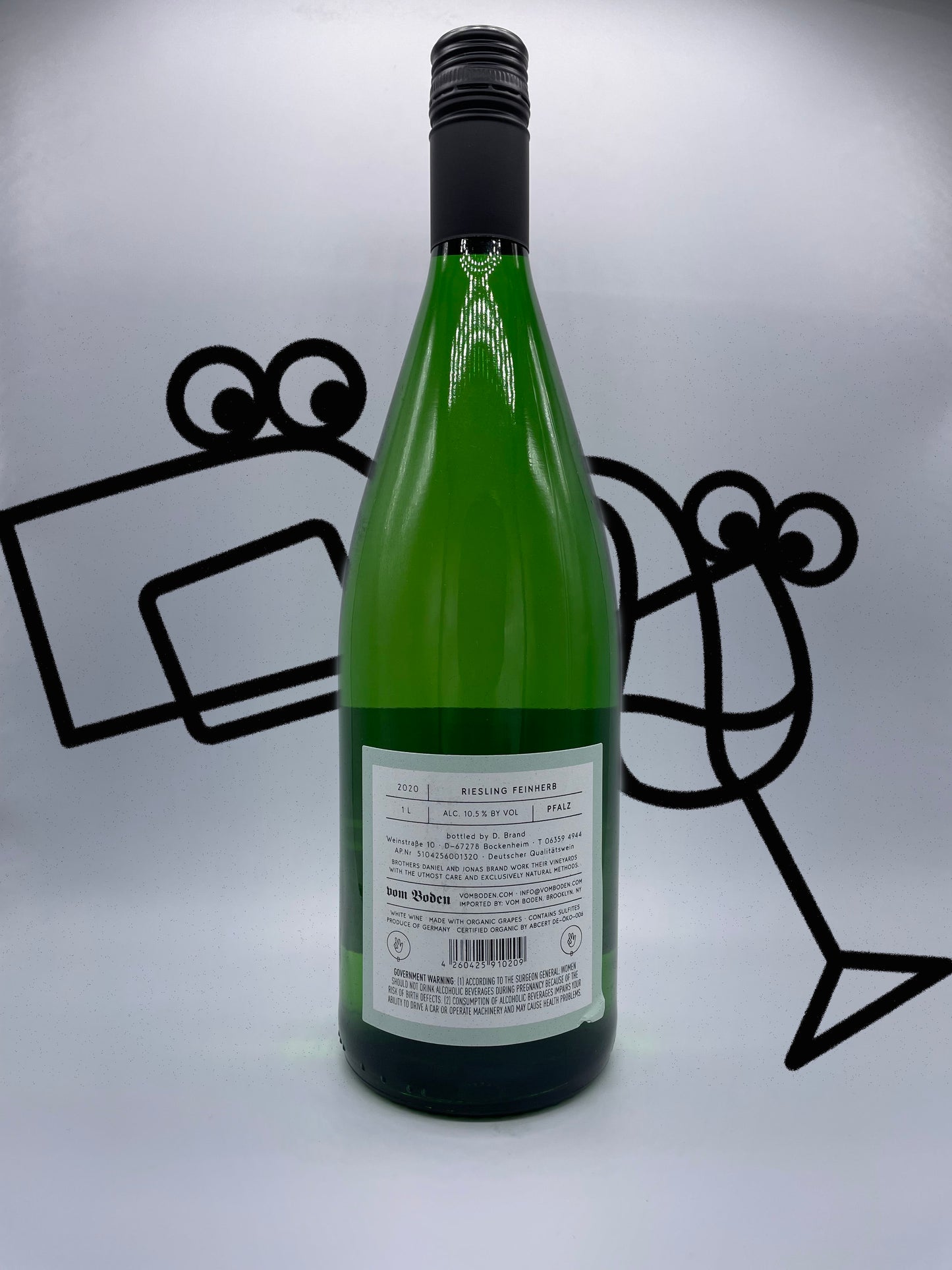 Brand Riesling Feinherb 1L 2022 Pfalz, Germany - Williston Park Wines & Spirits