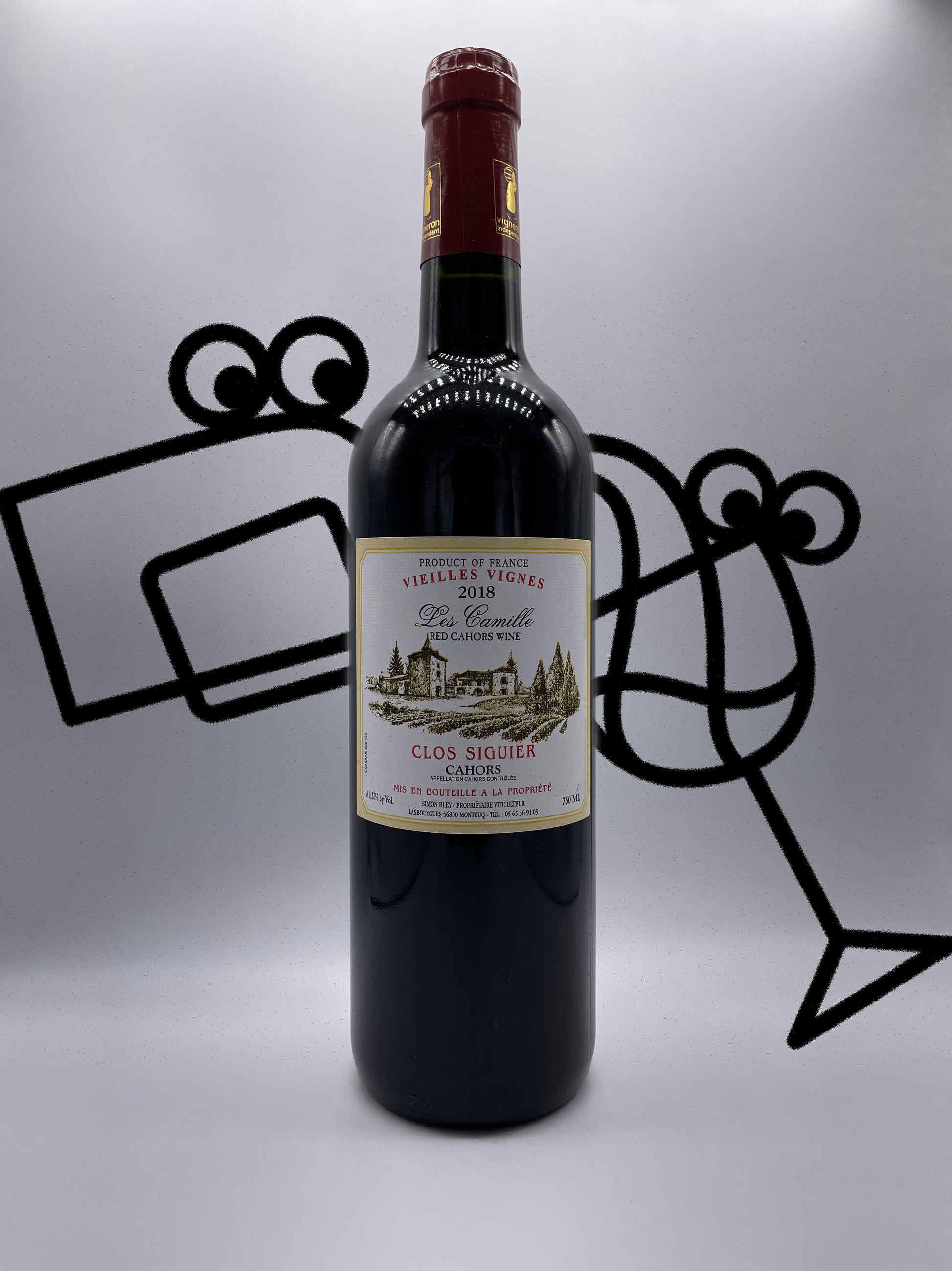 Clos Siguier 'Les Camilles' Malbec Cahors, France Williston Park Wines