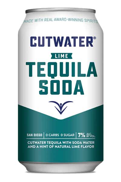 Cutwater Lime Tequila Soda 4 pack - Williston Park Wines & Spirits