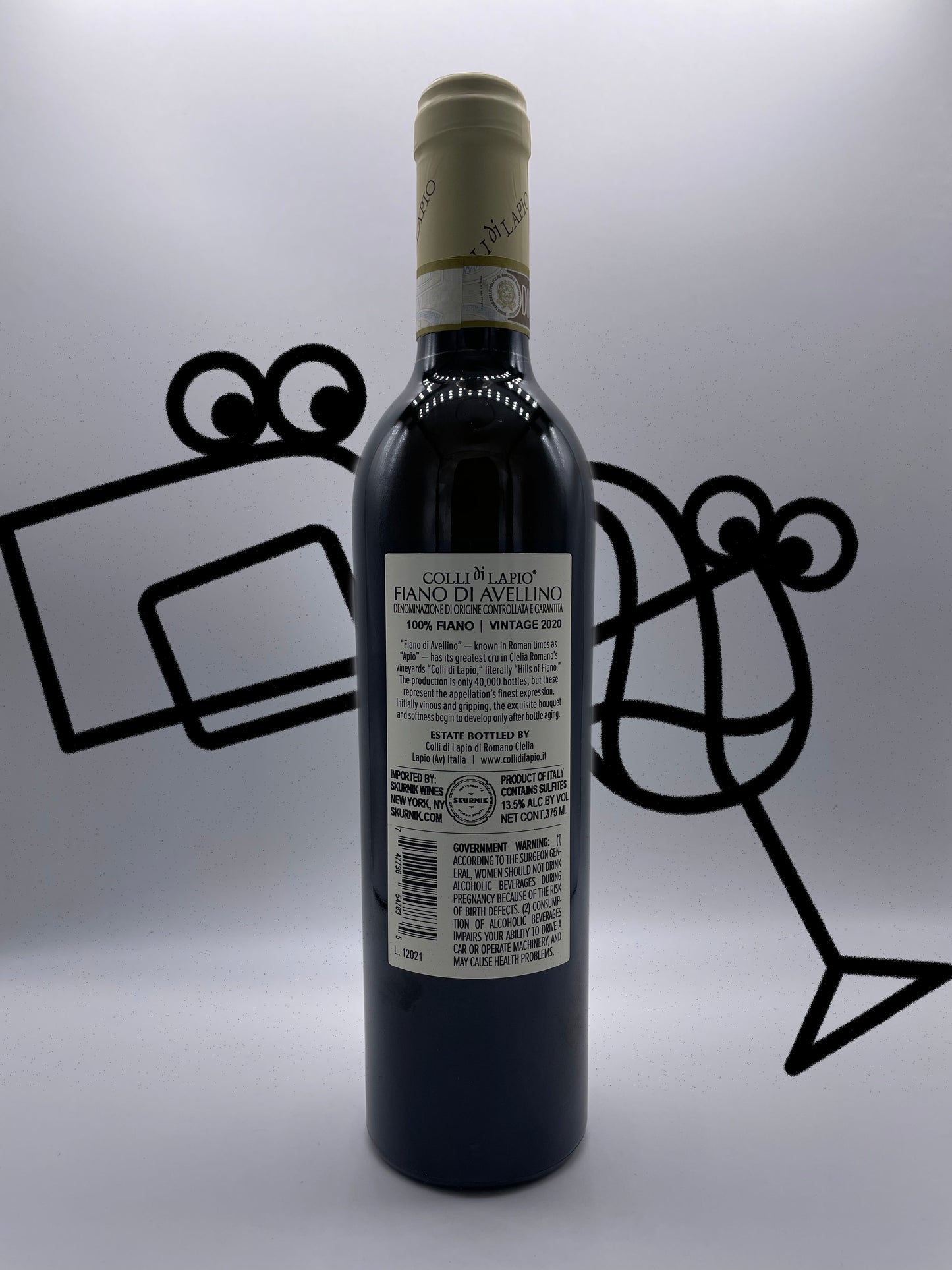 Colli di Lapio di Clelia Romano Fiano di Avellino 2020 Campania, Italy - Williston Park Wines & Spirits