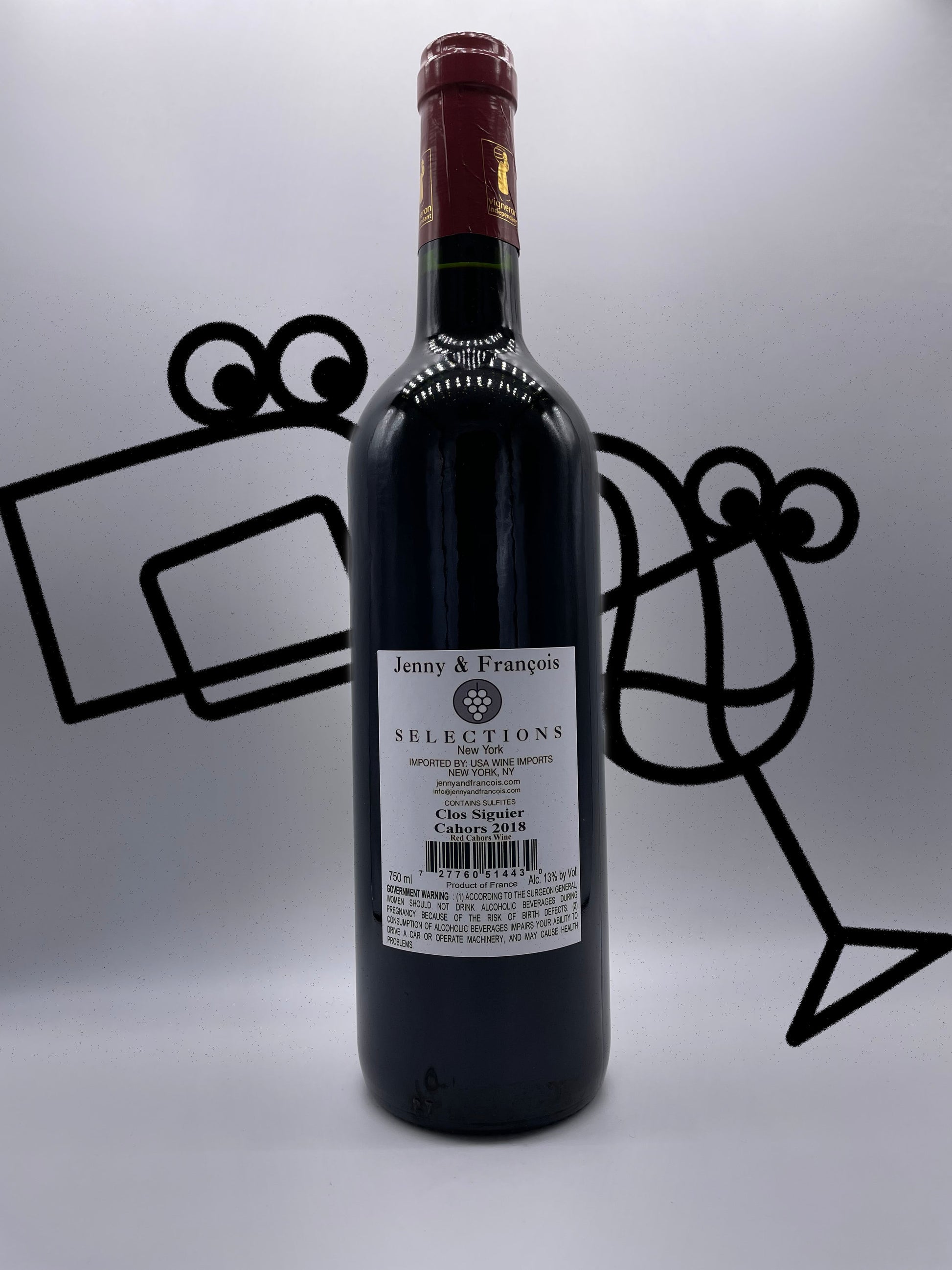 Clos Siguier Malbec Cahors, France - Williston Park Wines & Spirits