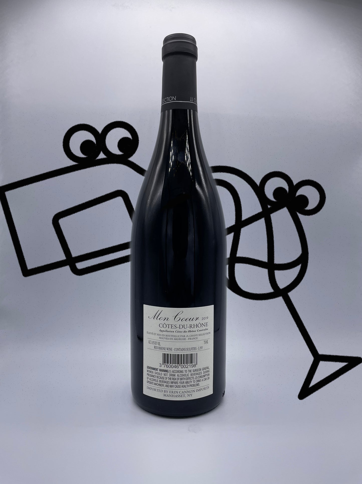 J.L. Chave Sélection 'Mon Coeur' Côtes du Rhône, France 2019 - Williston Park Wines & Spirits