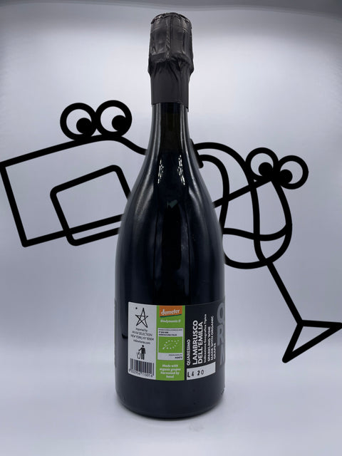 La Collina Lambrusco 'Quaresimo' 2021 Emilia-Romagna, Italy - Williston Park Wines & Spirits