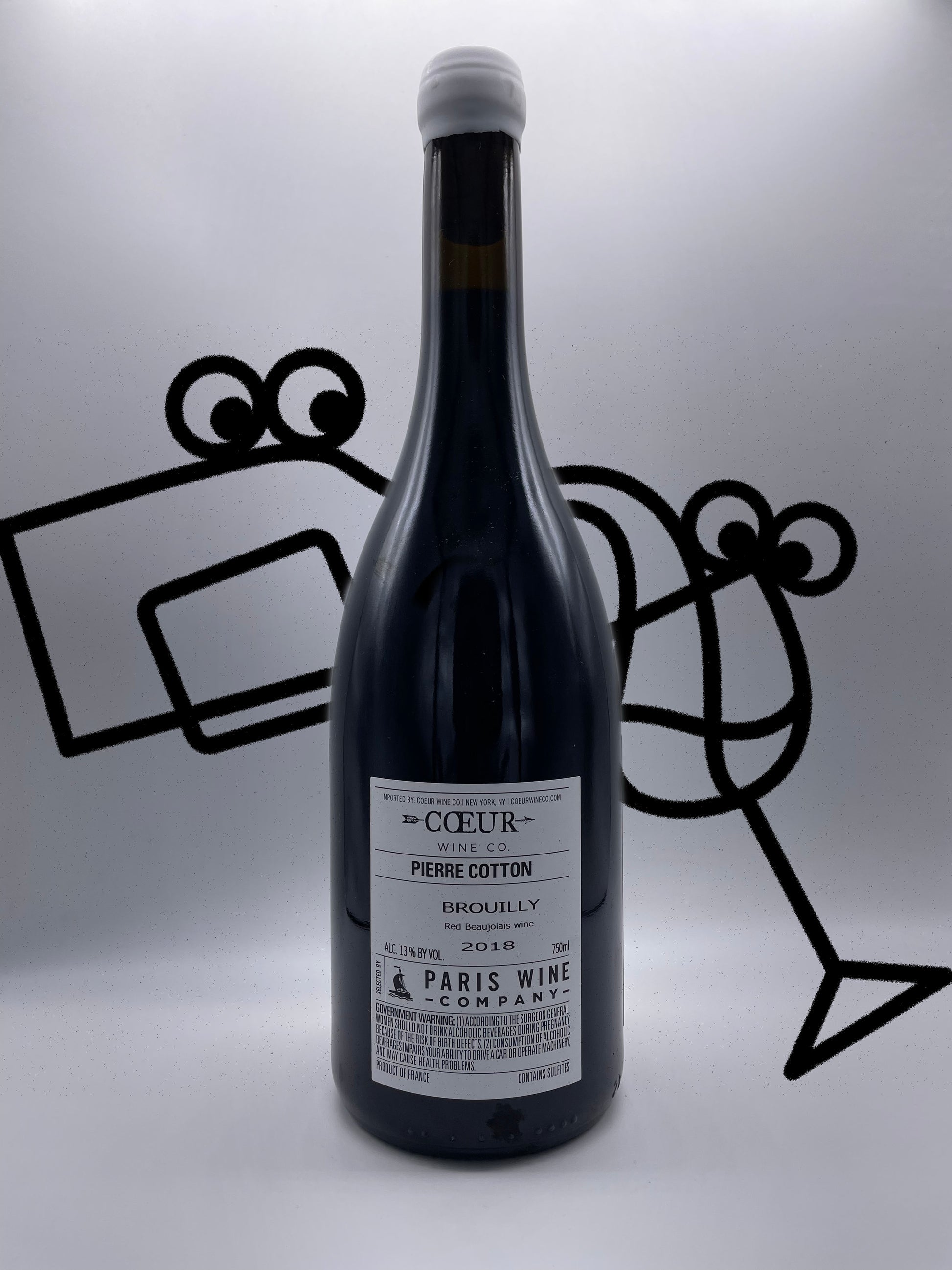 Pierre Cotton Brouilly 2018 Beaujolais, France - Williston Park Wines & Spirits