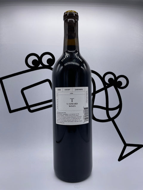 Crosby Zinfandel 2018 California - Williston Park Wines & Spirits