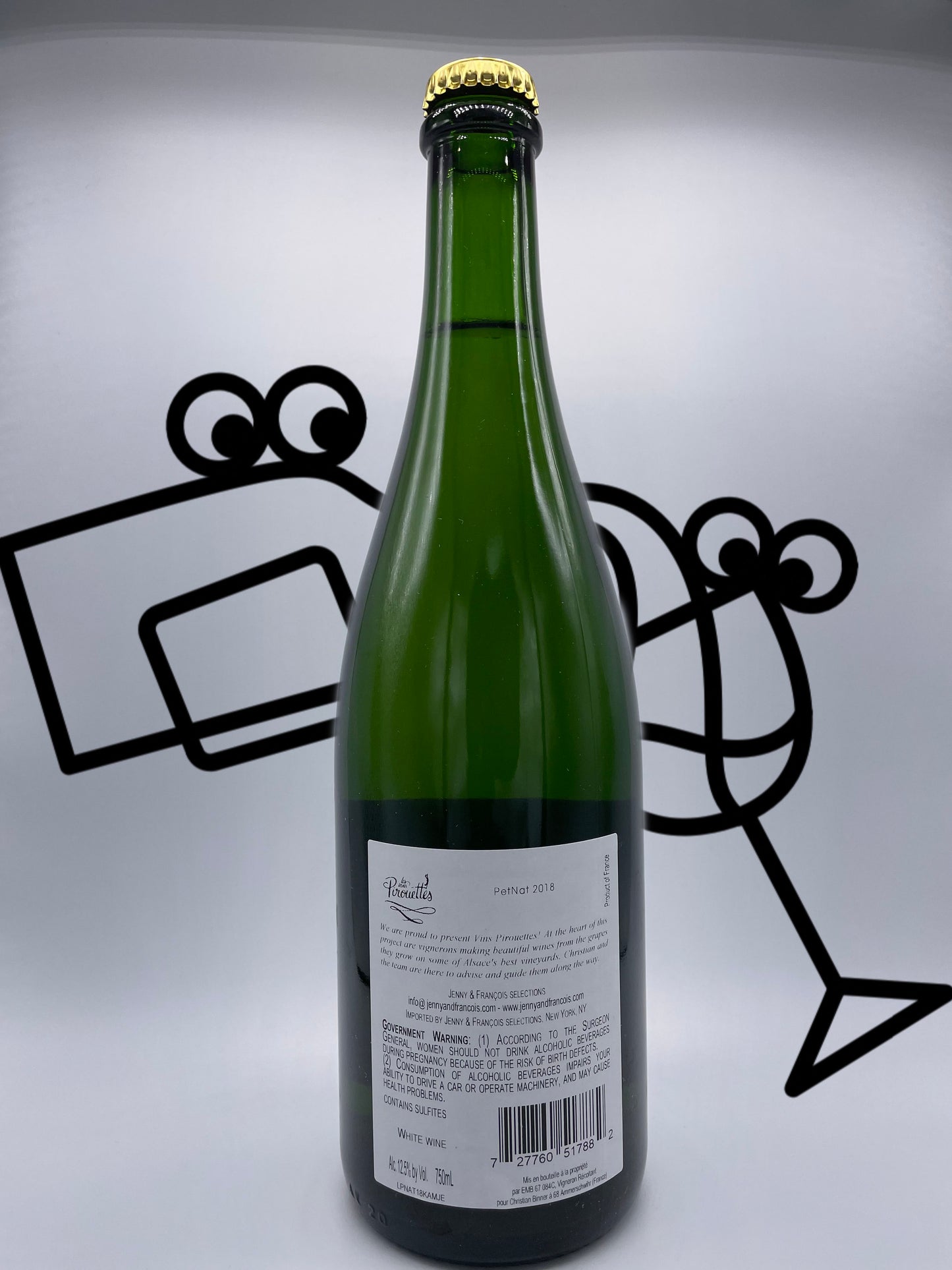 Les Vins Pirouettes 'Pet Nat d'Eric' - Williston Park Wines & Spirits