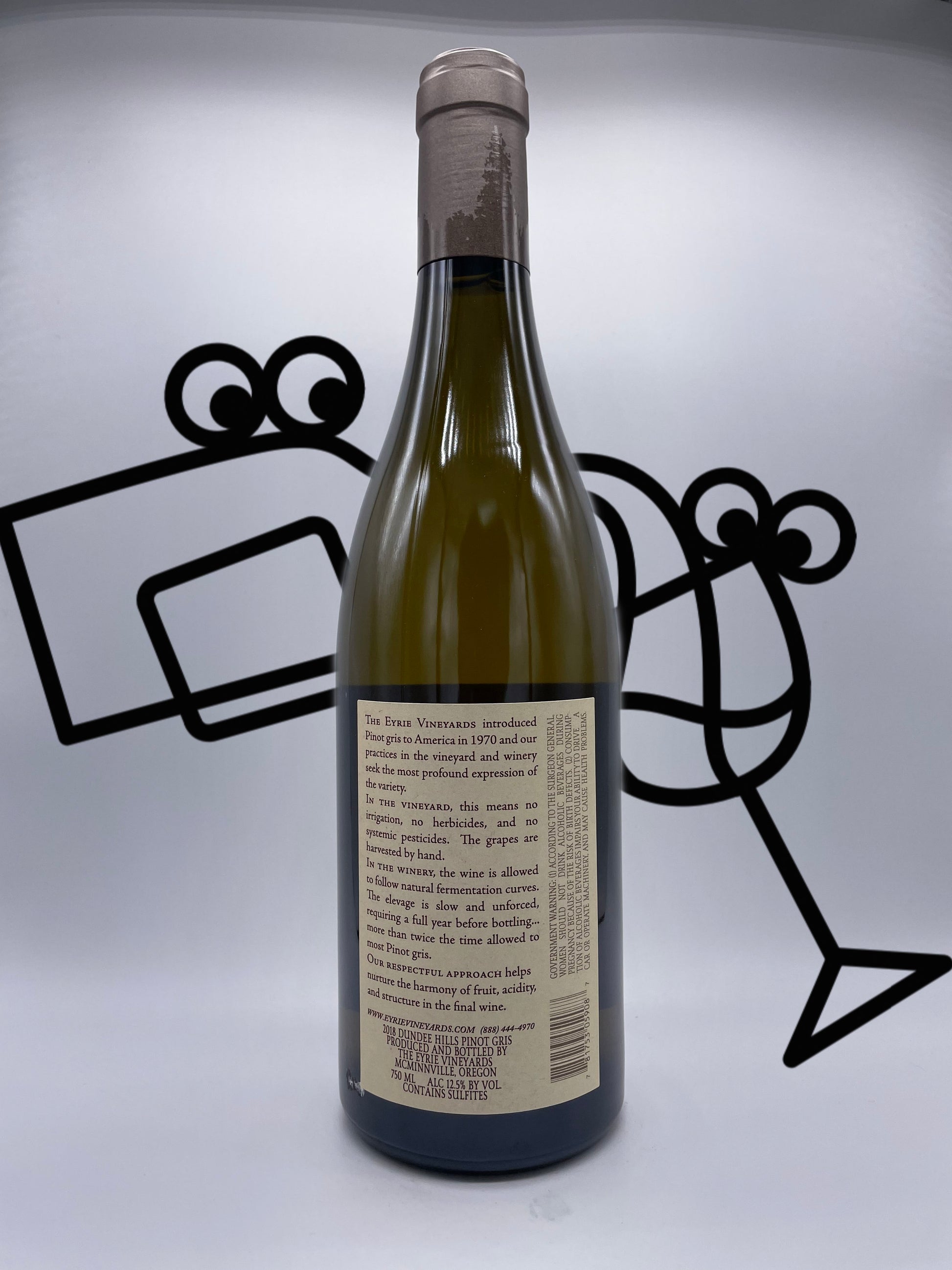 Eyrie Vineyards Estate Pinot Gris Willamette Valley, Oregon