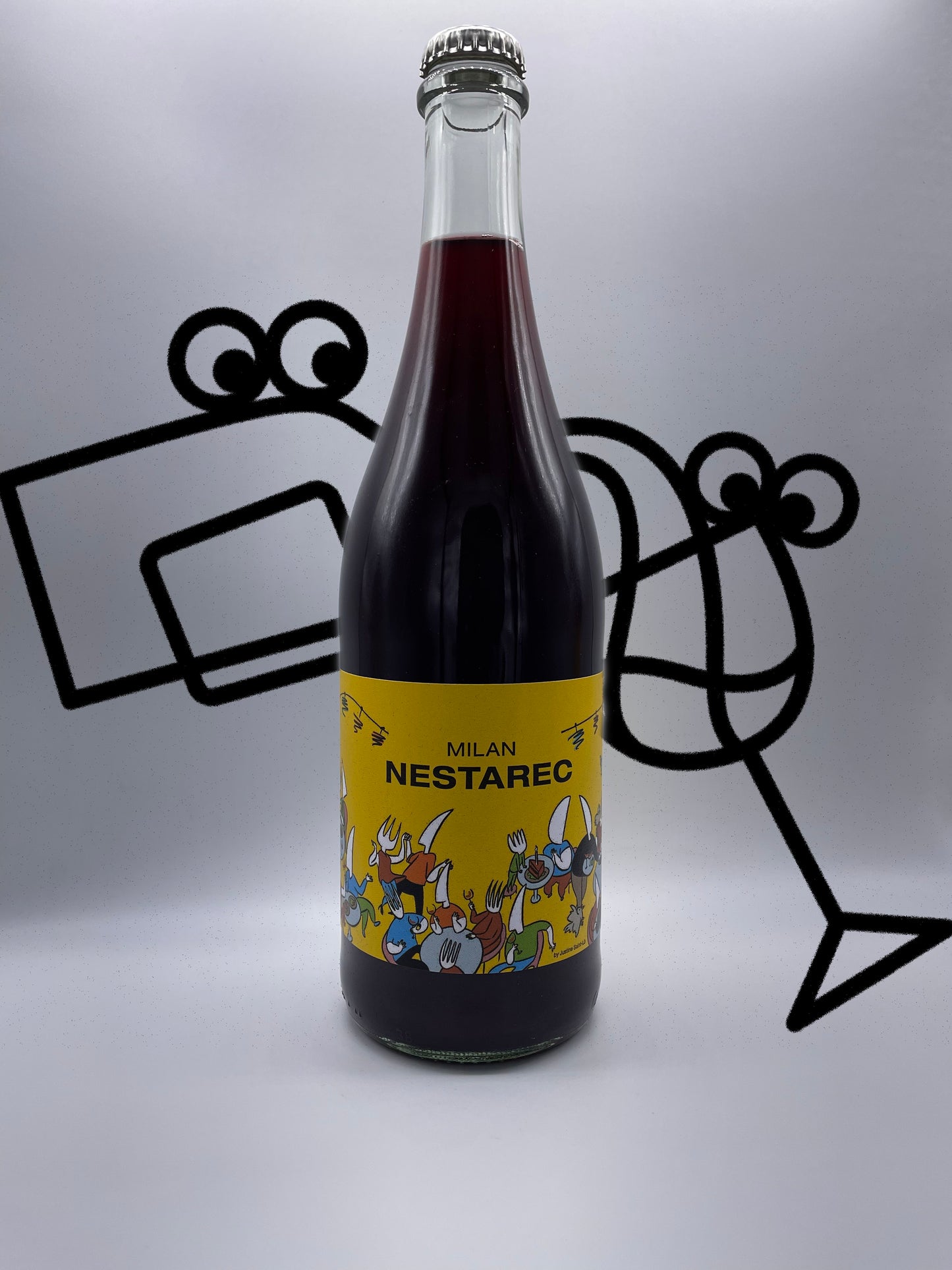 Milan Nestarec ‘Forks and Knives’ Red 2019 Moravia, Czech Republic Williston Park Wines